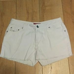 One 5 One White Jean Shorts - Size 4